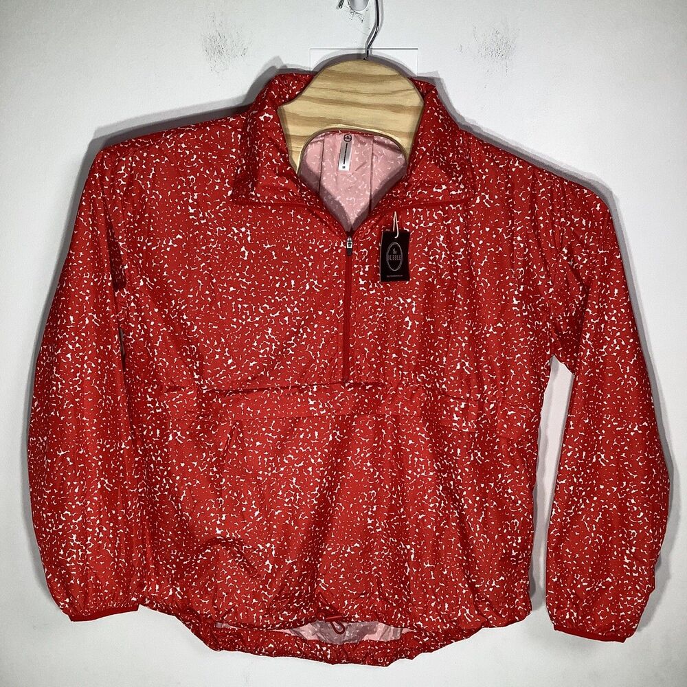 The Bubble Womens Poncho Lefty‎ Jacket Red Size Medium NWT